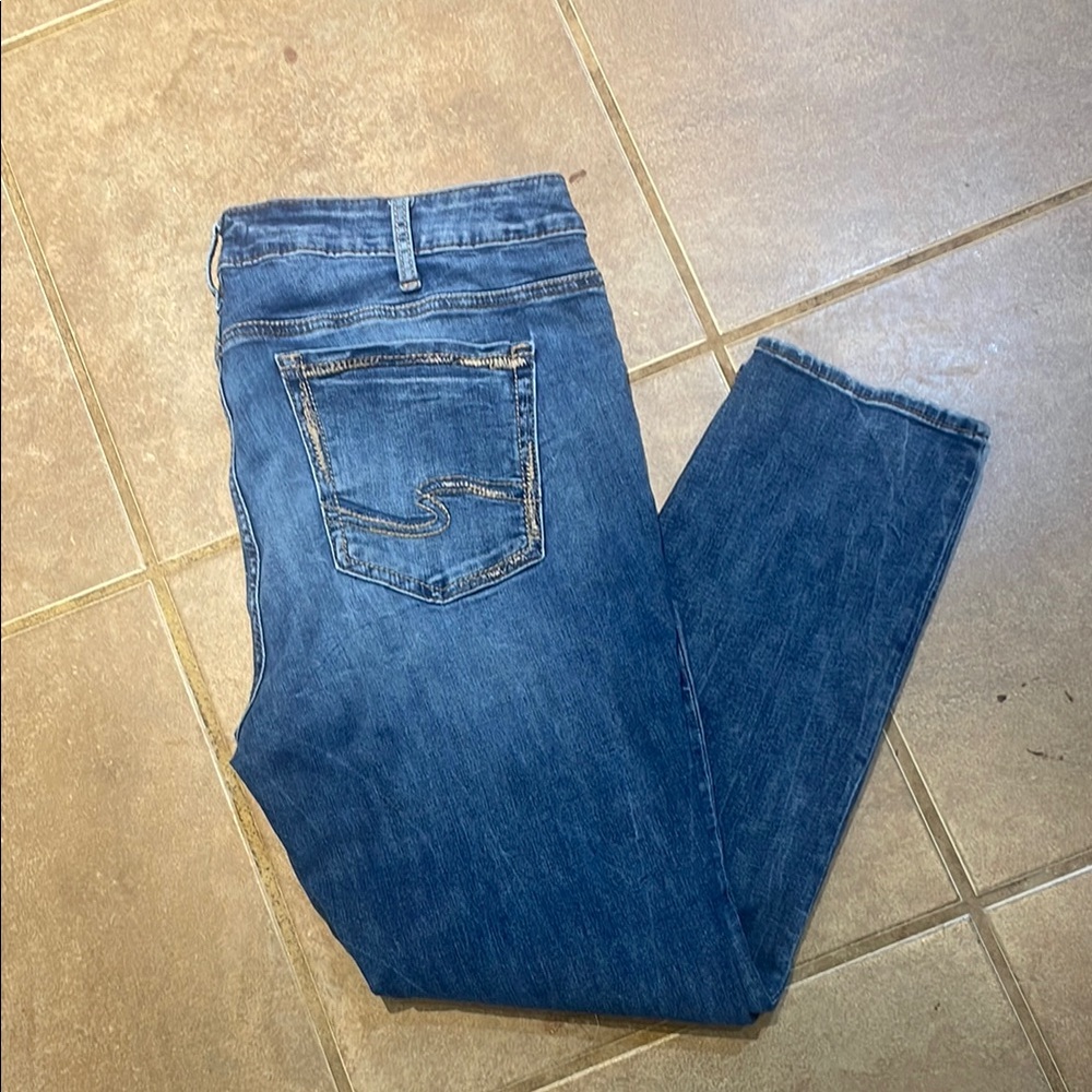 Silver Suki Slim Jeans! 20